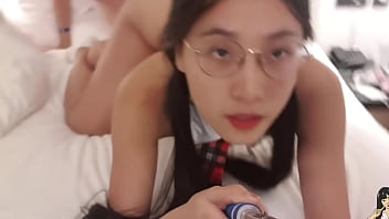 Liu Yue Tiongkok Asia Juni Liu Ditiduri Kontol Besar
