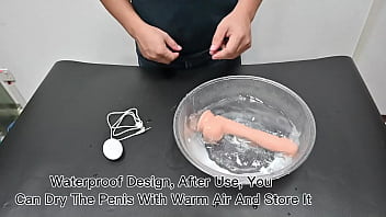 Uji Sensasi Panas Dan Getar Dildo Dengan Remote Kontrol Ngecas, Lihat Kualitas Pabrik China Yang Bikin Nafsu Membara.