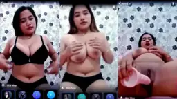 Gadis Muda Telanjang Dada Main Dildo Hingga Klimaks Di Live Telegram