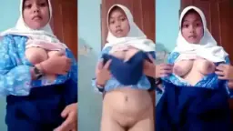 Gadis Sma Berjilbab Masih Setia Dengan Seragam Ketat
