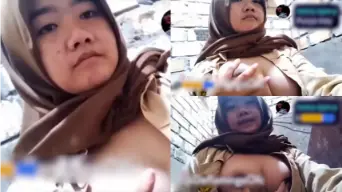 Mey Berhijab Seragam Pramuka Meremas Payudara