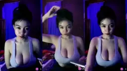 Tuan Rumah Seksi Dengan Payudara Montok Menggoda