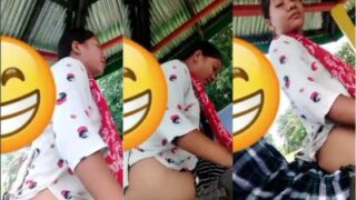 Gadis Assam Menggoyang Keras Kontol Pacarnya Saat Bercinta Di Alam Terbuka