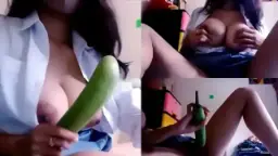 Ngentot Terong Usai Sekolah, Colmek Sampai Muncrat