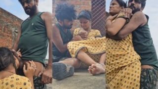 Pasangan Di Lucknow Bercinta Di Teras Terbuka, Rekamannya Beredar