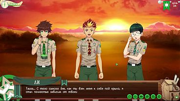 Game: Perkemahan Teman, Trailer 2, Episode 70 – Percakapan Mesra Menjelang Senja (dub Rusia)