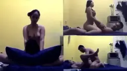 Rumah Sepi, Adik Langsung Menggoda Untuk Bercinta
