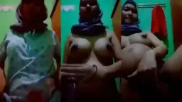 Hijab Ibu Hamil Toket Gede Colmek Sambil Nungging Basah Kuyup.