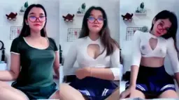 Kak Joey Pake Baju Sekolah Hot Banget, Bikin Makin Pengen