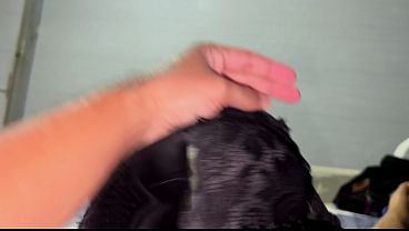 Kakak Tiri, Dasar Mesum! Daripada Coli Pake Celana Dalamku, Mending Aku Kasih Blowjob Rusia Pake Payudara Gede Ini, Berikan Kontolmu Yang Besar Dan Spermanya!