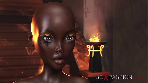 Anubis Menggila Di Kuil, Menghamili Budak Mesir Muda Yang Menggairahkan