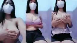 Gisell Remas-remas Tetek Bulatnya Sambil Goyang-goyang Panas Di Mangolive