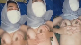 Hijab Putih Polos Yang Bikin Hot, Lagi Viral Bikin Ngilu.
