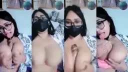 Tante Cinta, Goyang Lidah Sambil Cosplay Seksi, Bikin Makin Tegang