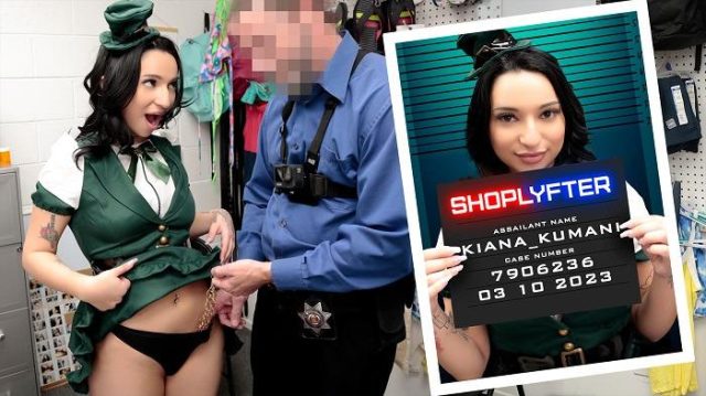 Tukang Maling Cantik Di Hari St. Patty: Kiana Kumani Bobol Toko, Nampol Banget!