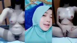 Ukhty Miss Bebel Buka Hijab, Jari Mainan Di Lubang Basah.