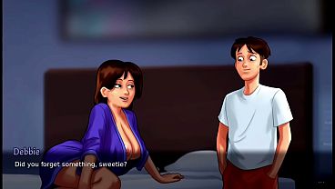 Ibu Tiri Nggak Ketinggalan Lihat Ekspresiku (18+)