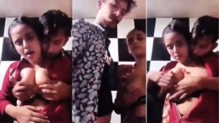 Tiktok Si Kontol, Remes-remes Payudara Montok Pacarnya Di Depan Kamera.