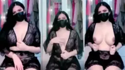 Toket Bulat Montok Alondra Cantik Pakai Lingerie, Bikin Meleleh.