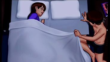 Ibu Tiri Gak Perlu Bicara, Cukup Gerakan Tubuhnya Yang Bikin Mendingin (18+)