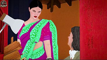Desi Indian Bhabhi Horny, Ngentot Keras Sama Anak Kos Muda Sampai Crott