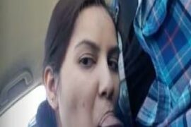 Young Girl Gives Blowjob To Driver Instead